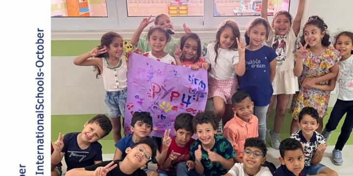 PYP students celebrating the last day of school